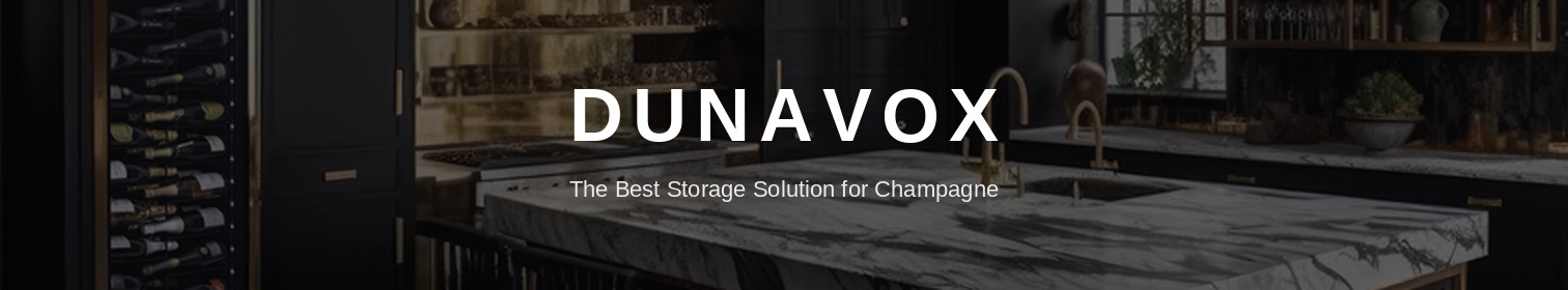 Dunavox Sera şampanya şarap dolabı banner görseli